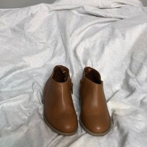 Brown ankle boots